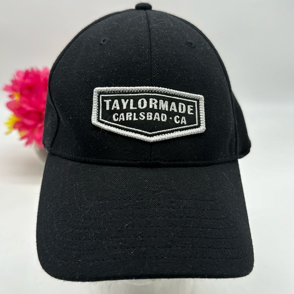 TaylorMade Other - TaylorMade Black White Baseball Golf Hat Adjustable HT6267C